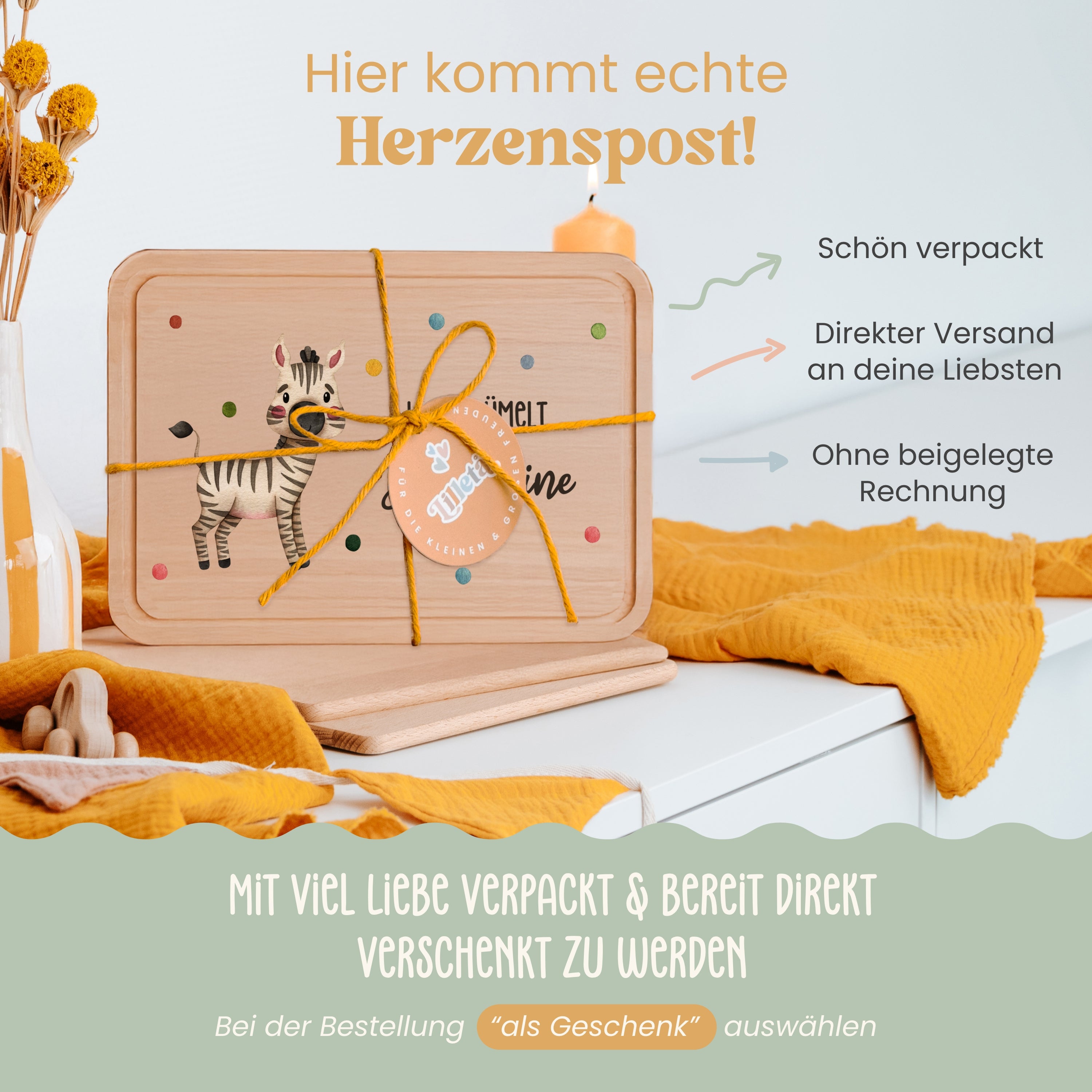 Frühstücksbrettchen | XL | Design 006.01. | Farbdruck